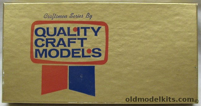 Quality Craft Models 1/87 Western Maryland AAR Steel Sided Caboose - Brass HO Craftsman Kit, 350 plastic model kit